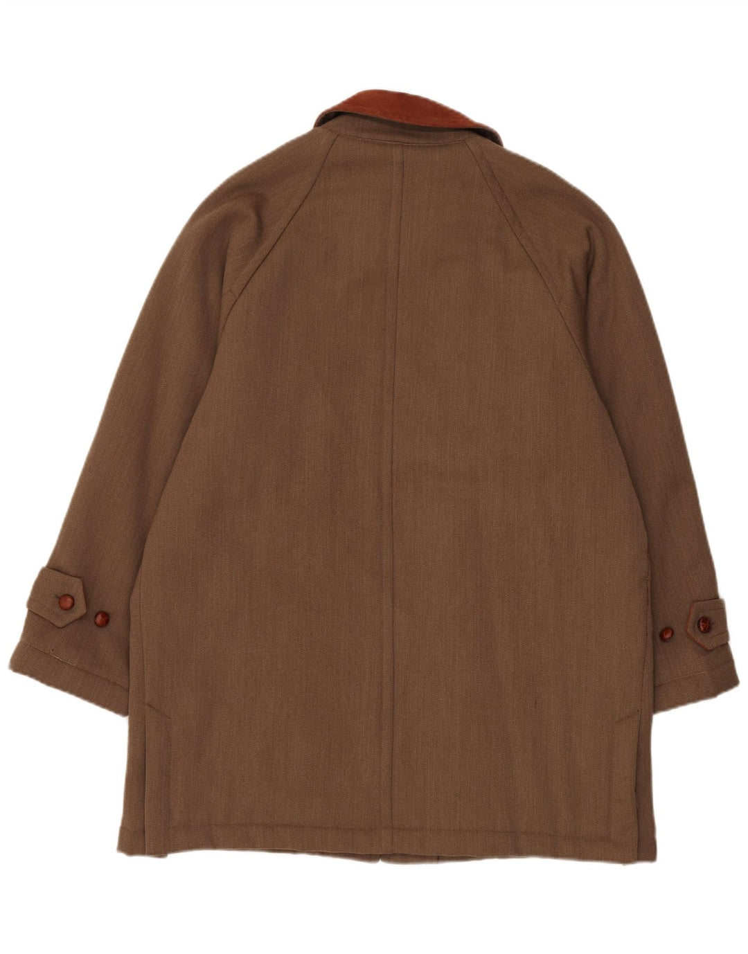 Brooksfield Herre Overfrakke IT 50 Large Brown Colourblock