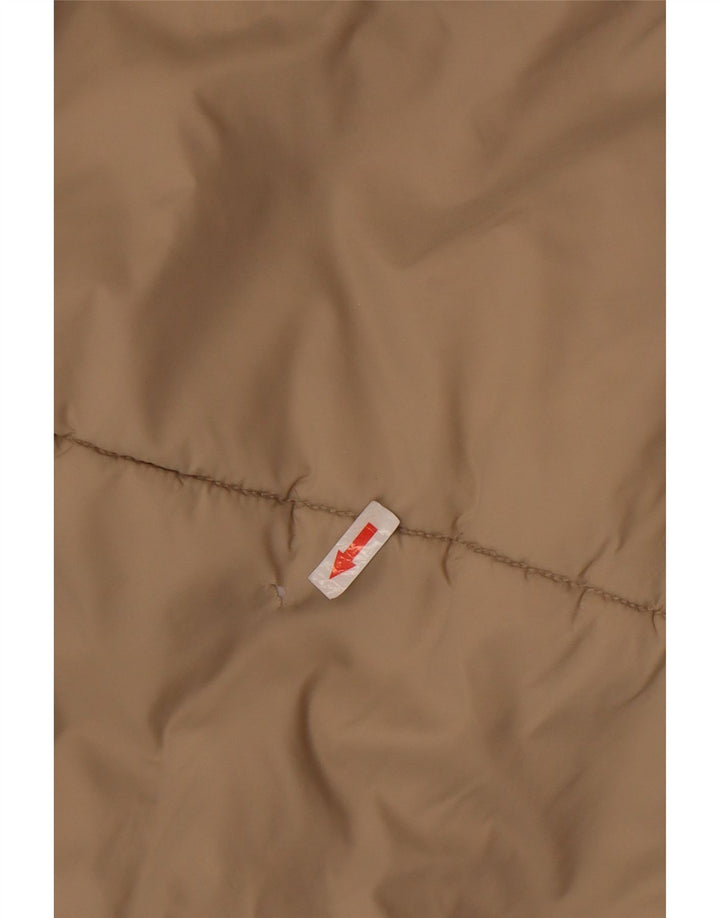 Zara Polstret hættejakke til piger 11-12 år Beige polyester