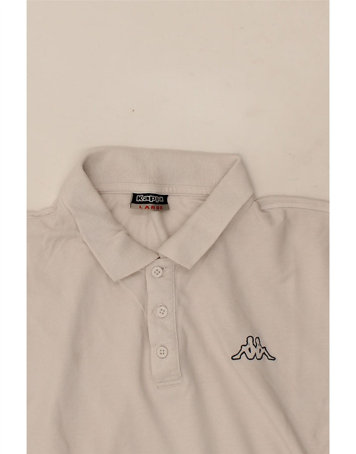 KAPALUA Mens Polo Shirt Large White Vintage Kapalua and Second-Hand Kapalua from Messina Hembry 