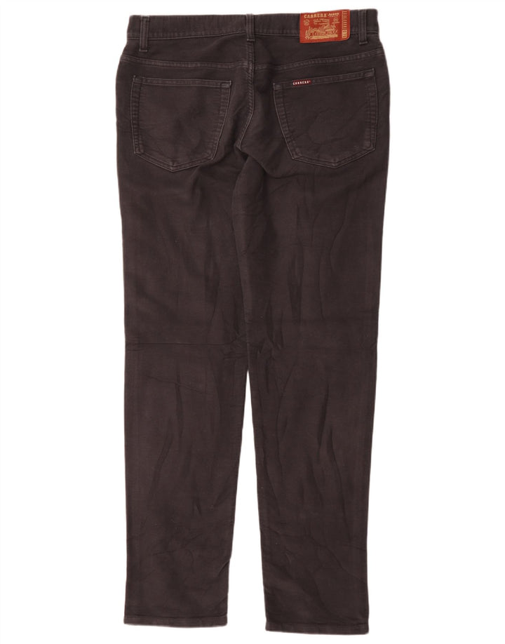 Carrera Mens 700 Regular Casual Bukser W36 L32 Grå Bomuld
