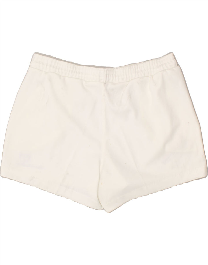 SERGIO TACCHINI Womens Sport Shorts IT 54 3XL White Polyester Vintage Sergio Tacchini and Second-Hand Sergio Tacchini from Messina Hembry 