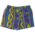 VINTAGE Boys Swimming Shorts 11-12 Years Multicoloured Striped