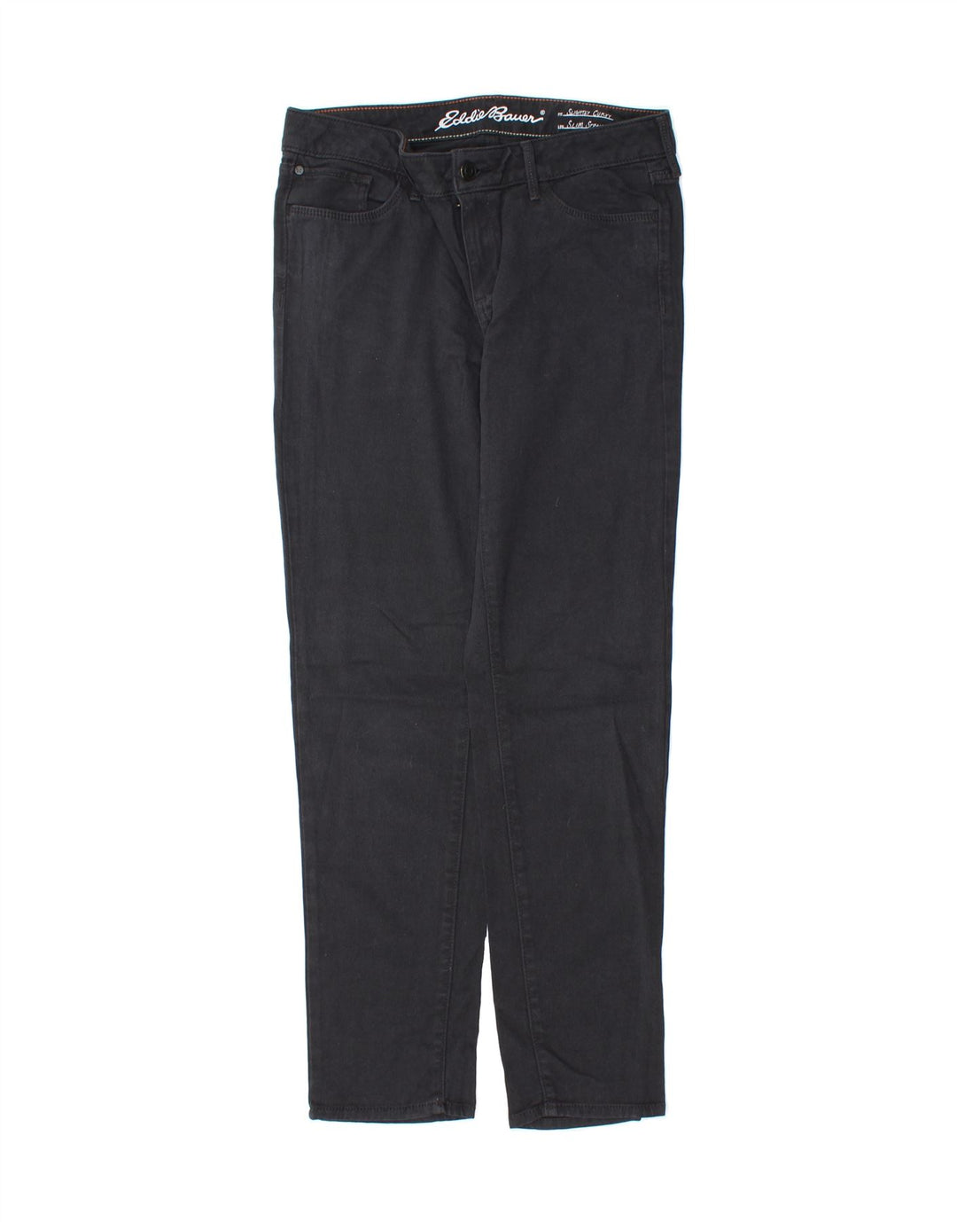 EDDIE BAUER Womens Slim Casual Trousers US 6 Medium W30 L30 Black Vintage Eddie Bauer and Second-Hand Eddie Bauer from Messina Hembry 
