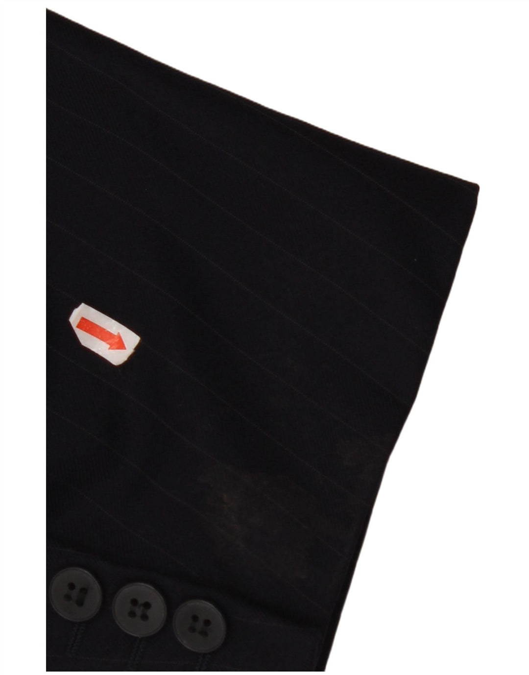 JAEGER Dobbeltradet blazerjakke til mænd EU 58 4XL Marineblå Stribet