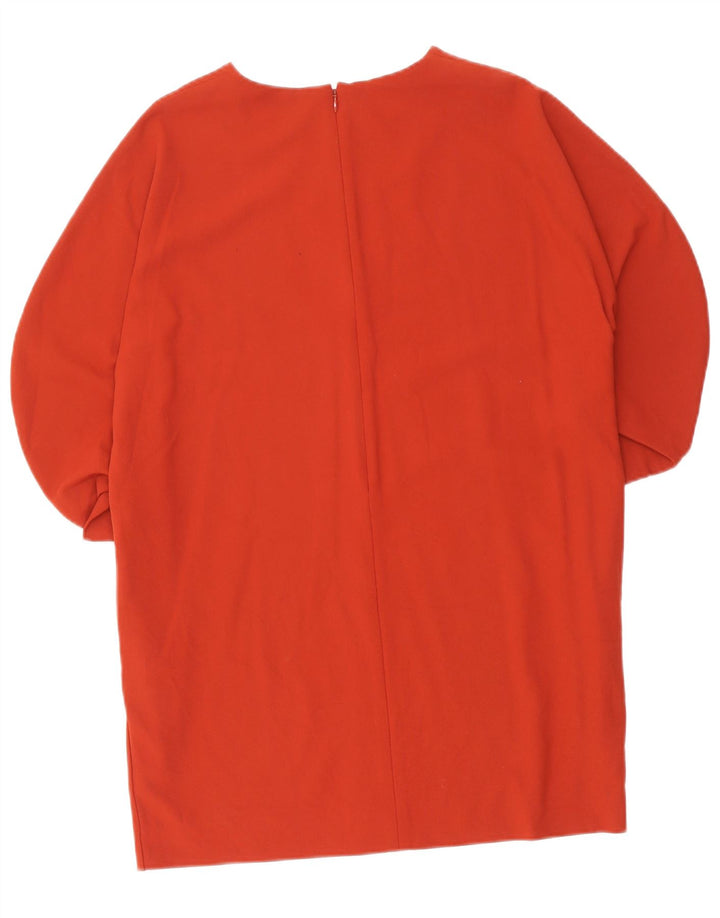 Cos Dame 3/4 ærmet Skift Kjole EU 38 Medium Rød