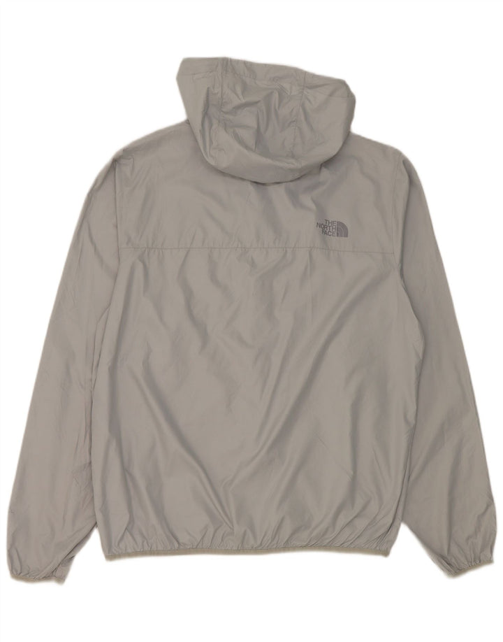 The North Face Regnjakke med hætte til mænd UK 38 Medium Grey Polyester