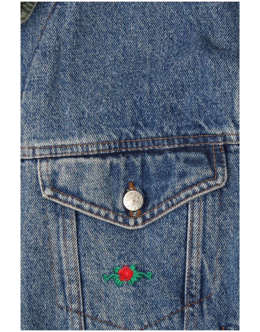 El Charro Herre Denim Jacket UK 40 Large Blue