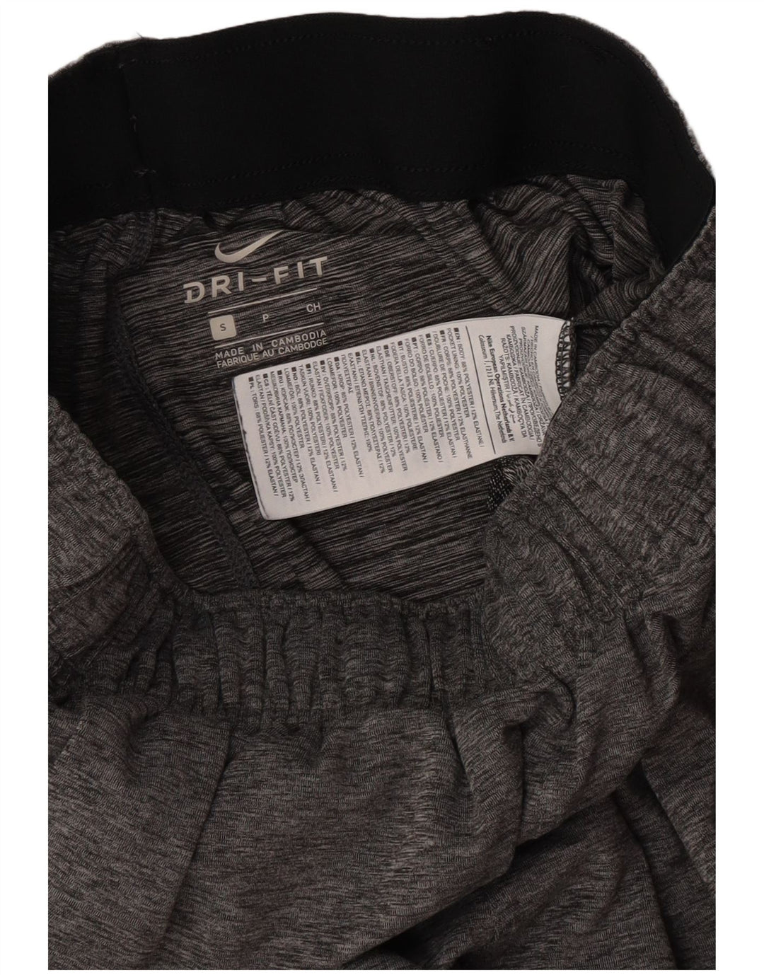 Nike Herre Dri Fit Sportshorts Små Grå Polyester