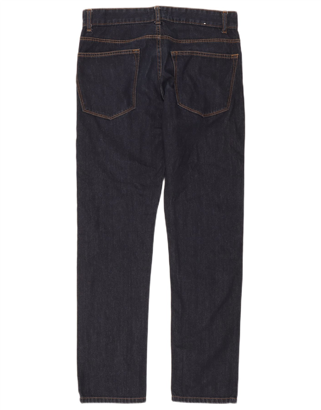 Benetton Herre Slim Jeans W31 L31 Marineblå Bomuld