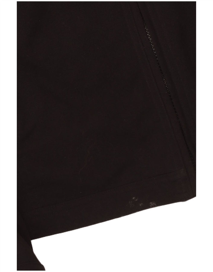 JACK WOLFSKIN Regnjakke til mænd UK 36/38 Medium Sort Polyamid