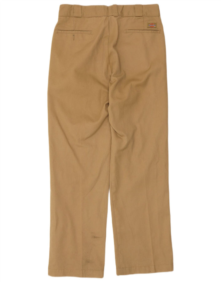 Dickies Straight Chino Bukser til mænd W32 L32 Beige Polyester