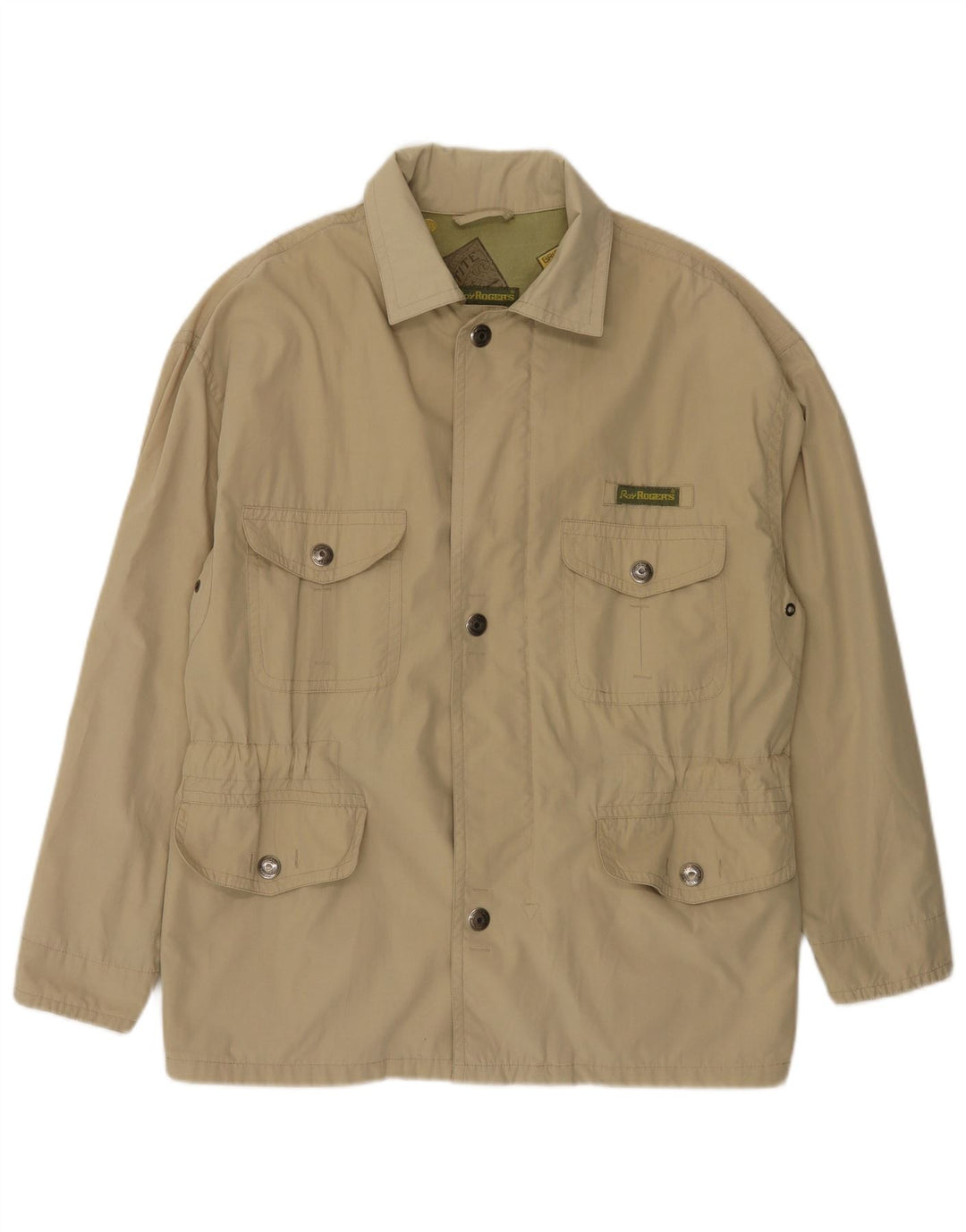 Roy Rogers Herre Utility Jacket UK 40 Large Beige