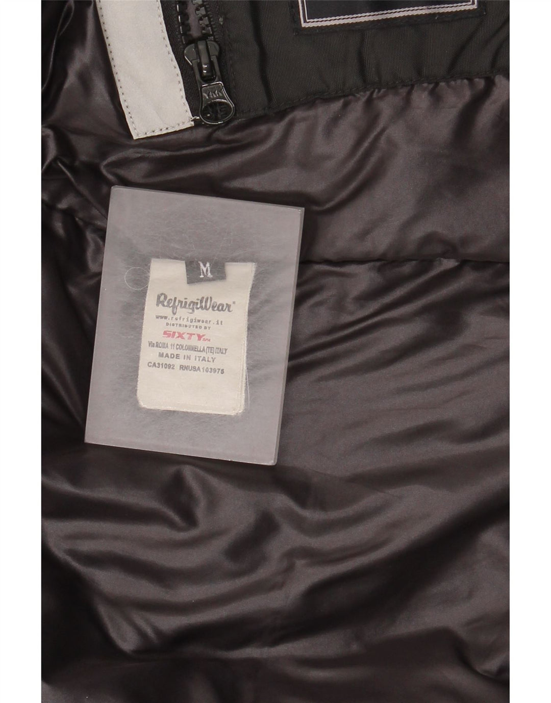 Refrigiwear Dame Polstret Jakke UK 12 Medium Sort Polyamid