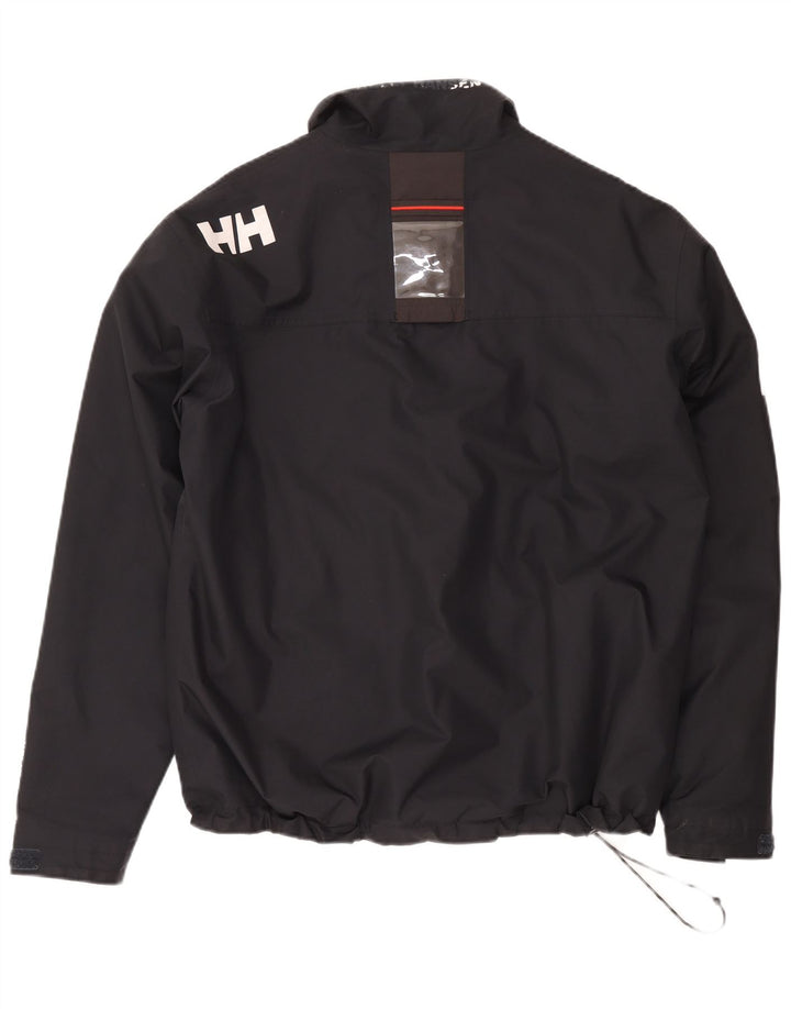 Helly Hansen Herre Graphic Windbreaker Jacket UK 42 XL Sort Polyester