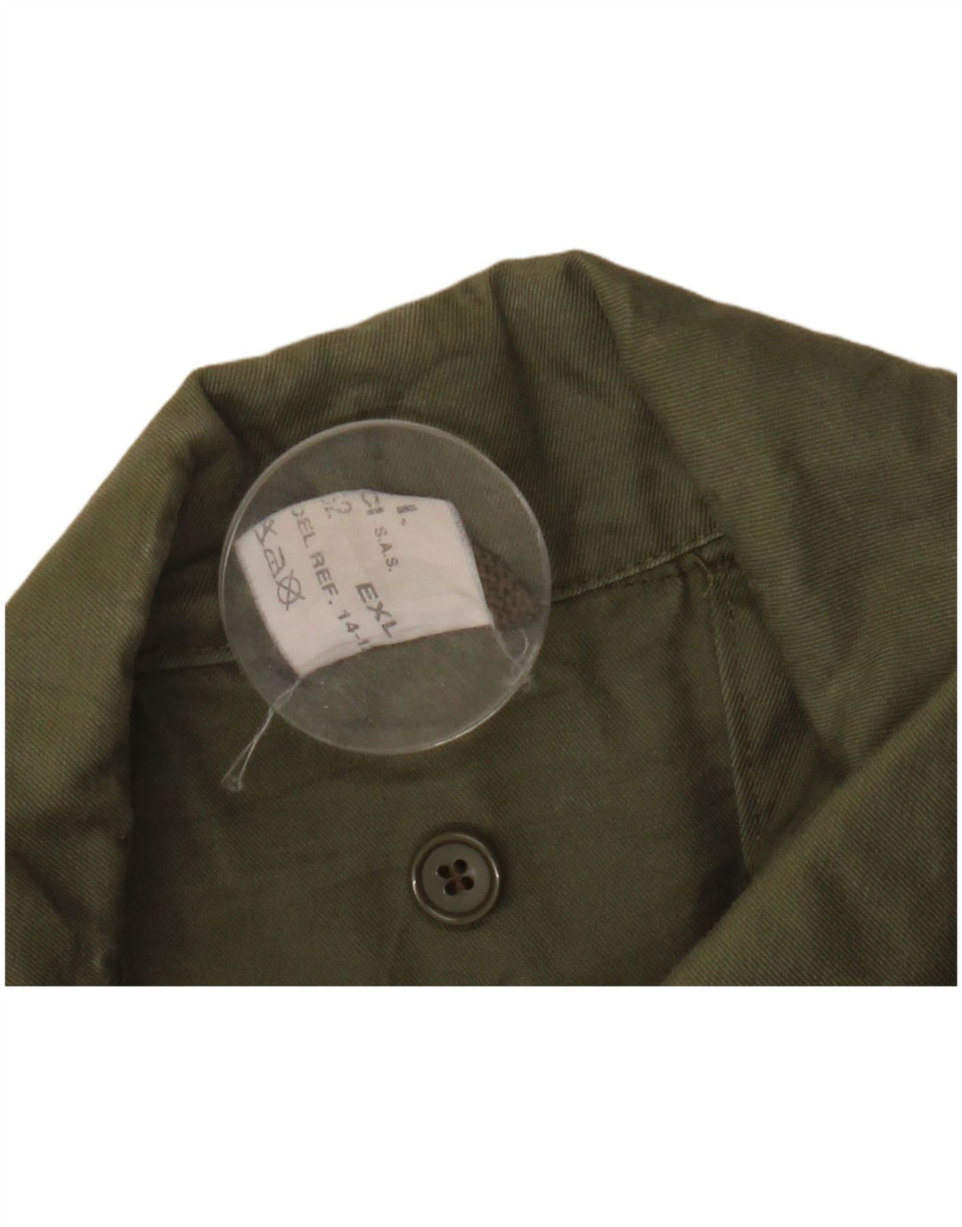 Vintage Herre Military Coat UK 42 XL Khaki