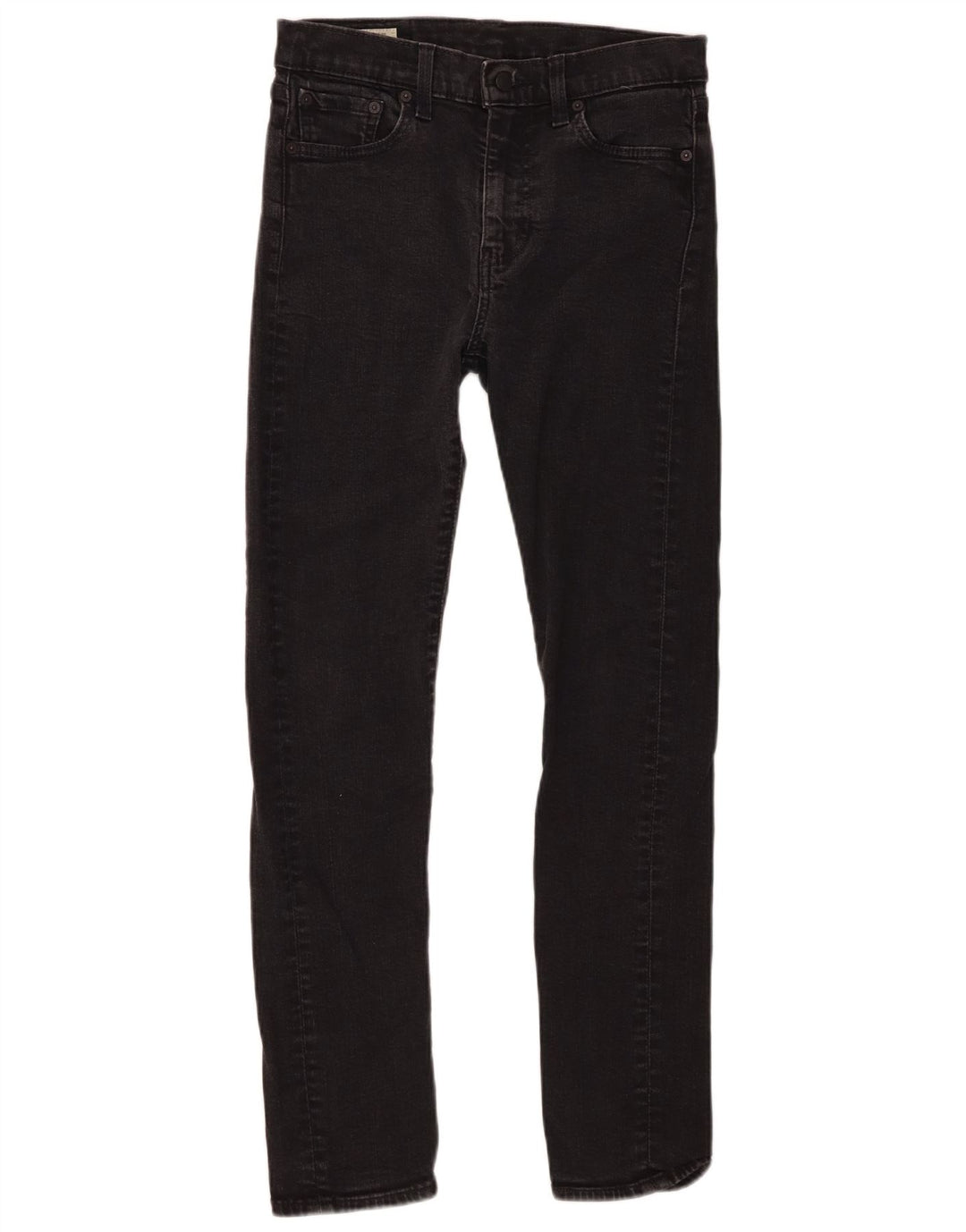 Levi's Slim Jeans til mænd W30 L29 sort bomuld