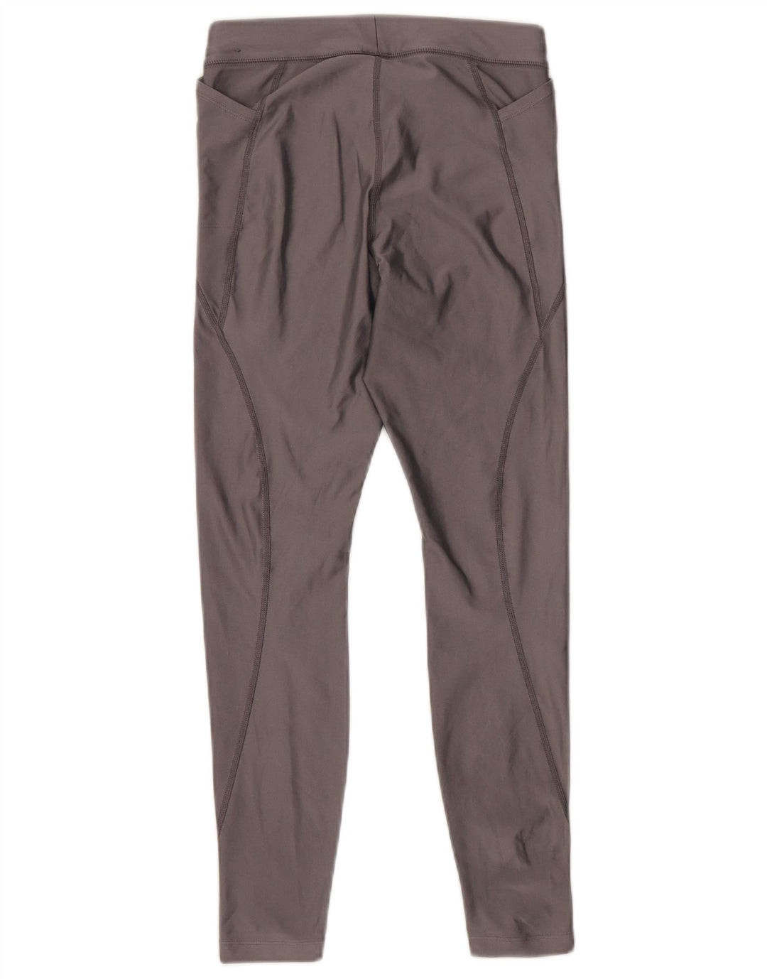 NIKE Dame Dri Fit Leggings UK 6 XS Grå Polyester