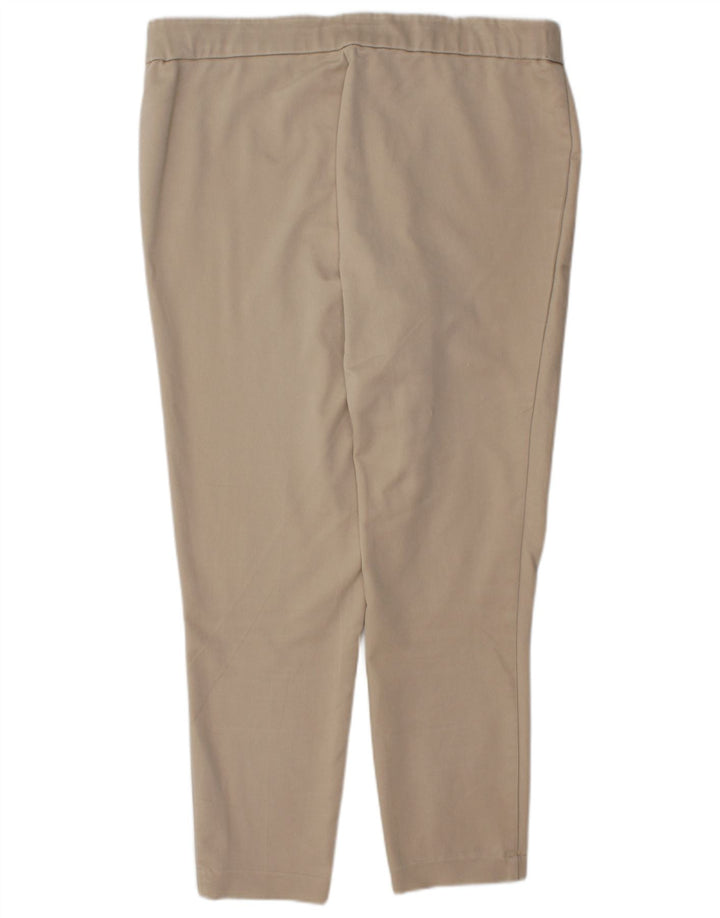 CALVIN KLEIN Dame Legging Bukser XL W36 L28 Beige Bomuld