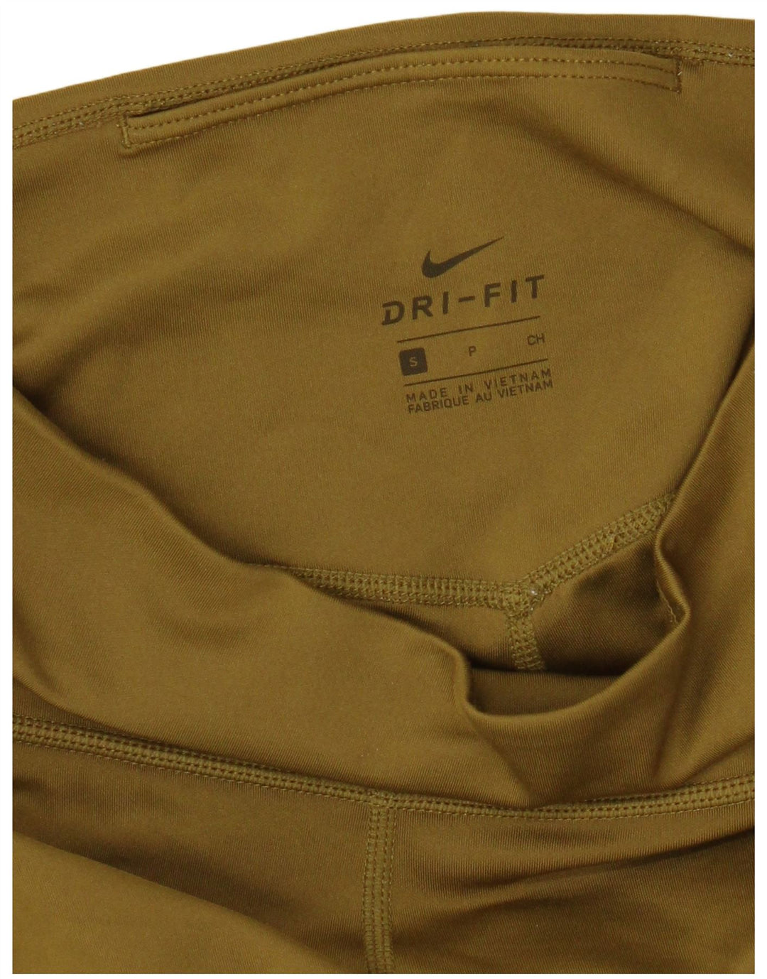 Nike Dame Dri Fit Grafiske Leggings UK 10 Lille Grøn