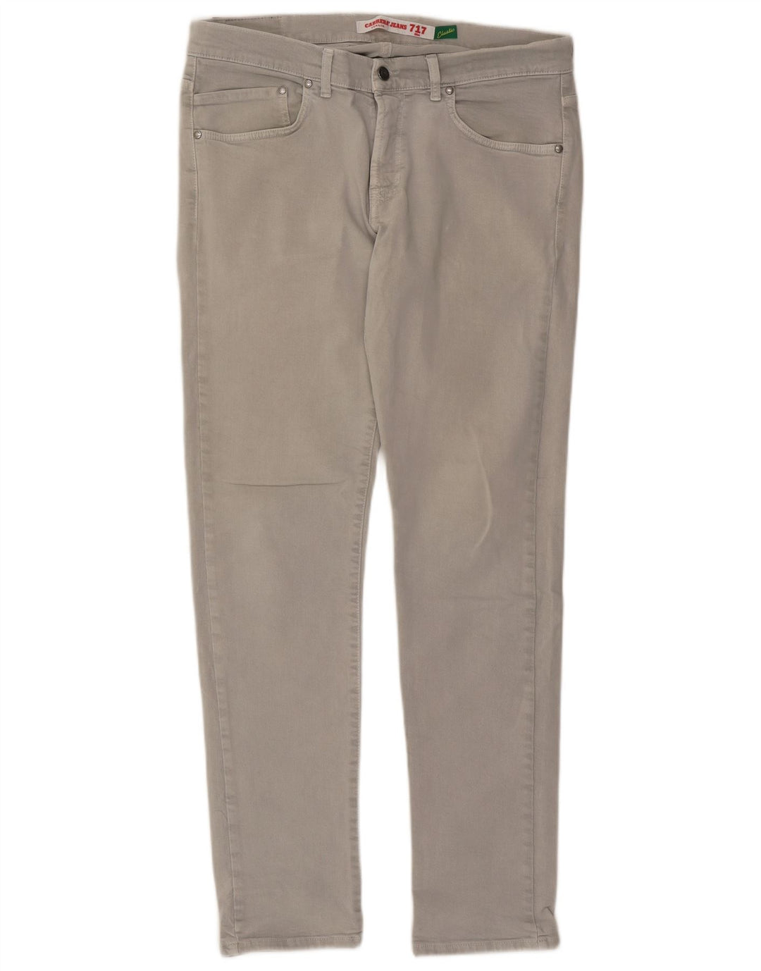 Carrera Mens 717 Slim Jeans W36 L33 Grå Bomuld