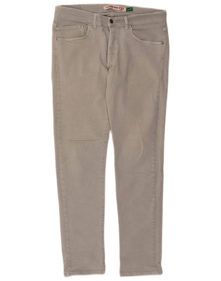 Carrera Mens 717 Slim Jeans W36 L33 Grå Bomuld