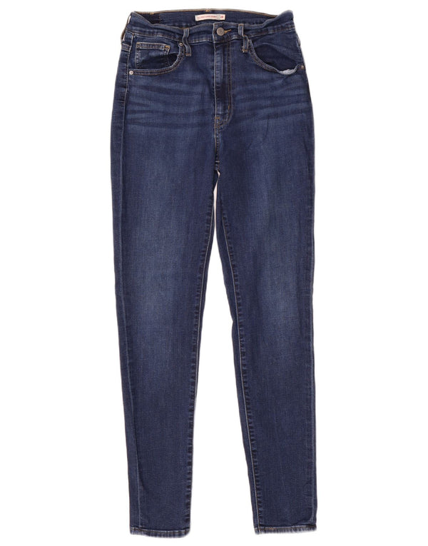Levi's Dame Mile High Super Skinny Jeans W28 L29 Blå Bomuld