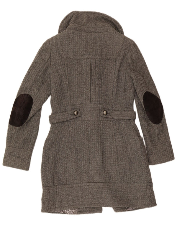 Guess Dame Duffle Coat UK 10 Small Grå Polyester