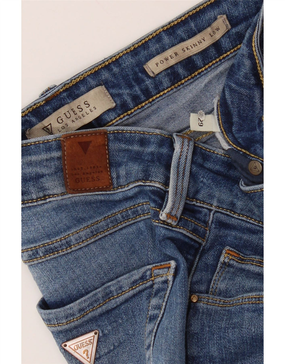 Guess Skinny Jeans til kvinder W29 L32 Blå