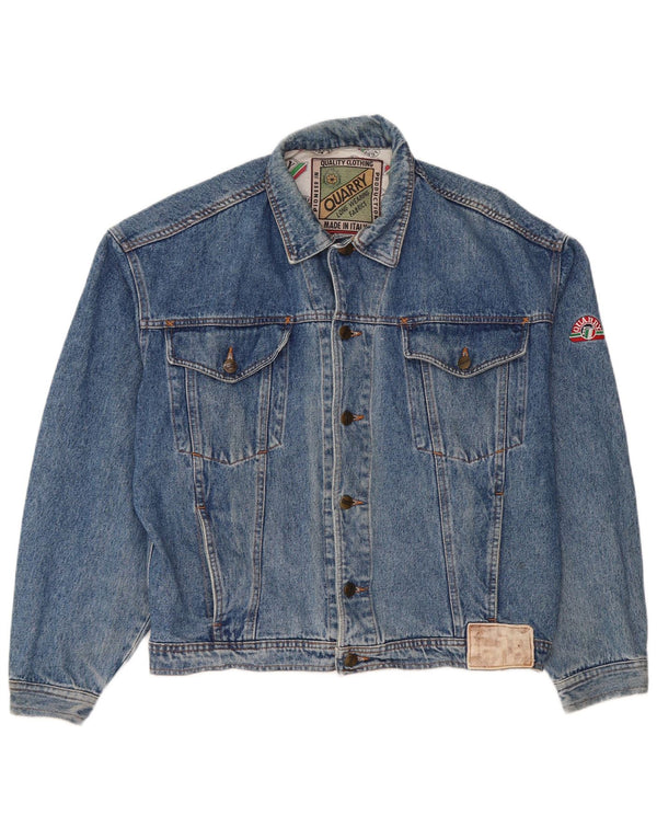 Quarry Herre denimjakke UK 42 XL Blå