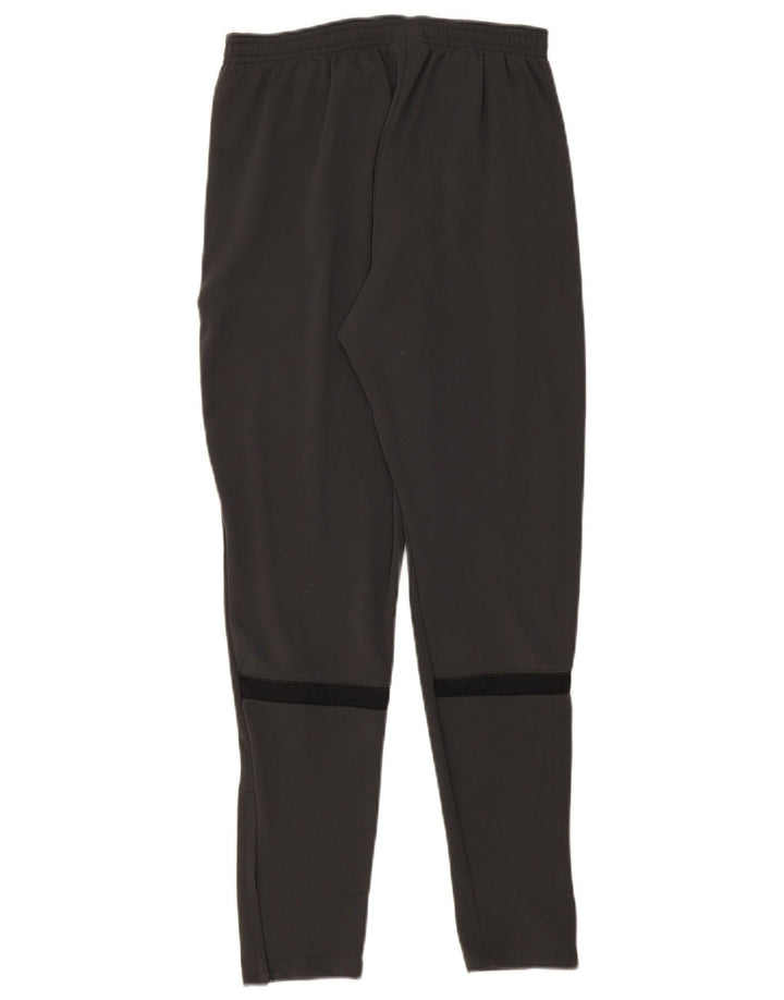 NIKE Mens Dri Fit Tracksuit Trousers Small  Grey Polyester