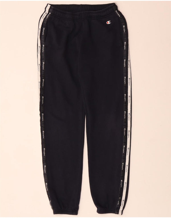 CHAMPION Drenge træningsdragt Bukser Joggers 11-12 år Large Navy Blue