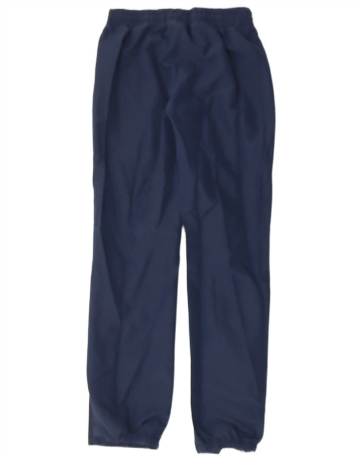 ADIDAS Womens Tracksuit Trousers Joggers UK 10 Small Navy Blue Polyester