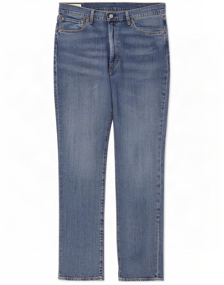 Levi's Herre 511 Slim Jeans W38 L34 Blå Bomuld