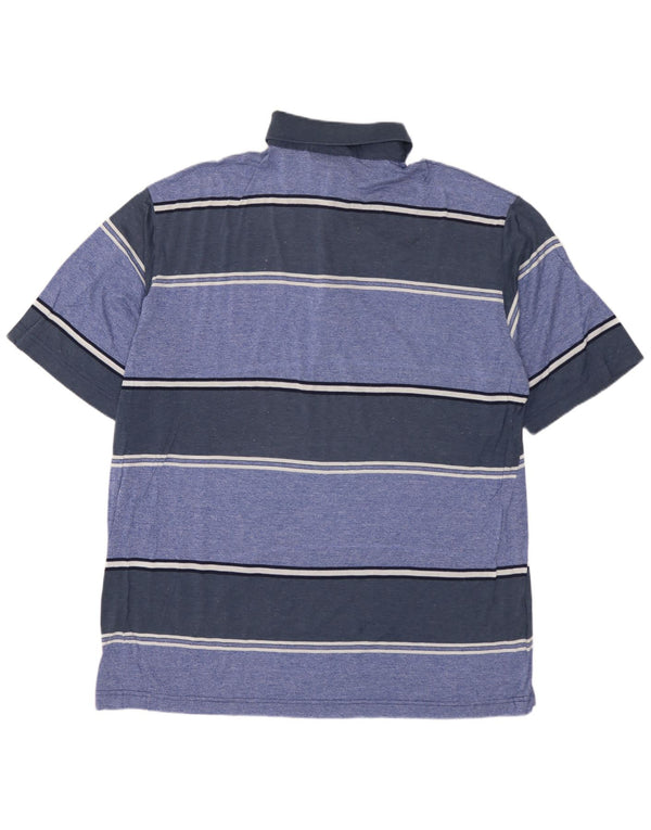 AUSTRALIAN L'ALPINA Rugby poloshirt til mænd IT 54 XL Marineblå stribet