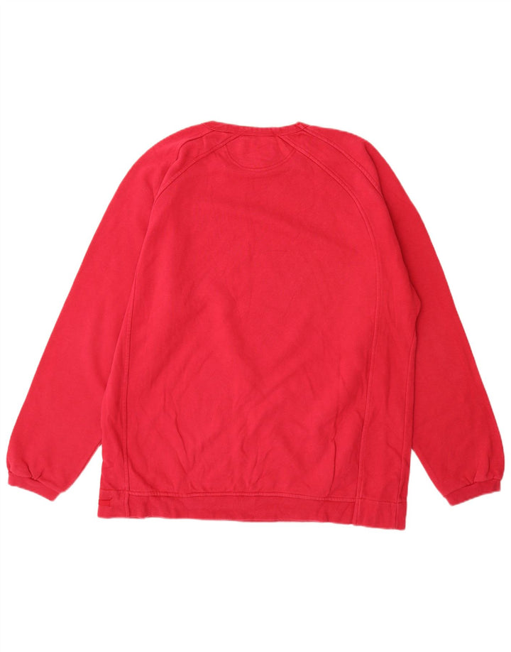 Champion Herre Grafisk Sweatshirt Jumper XL Pink Bomuld