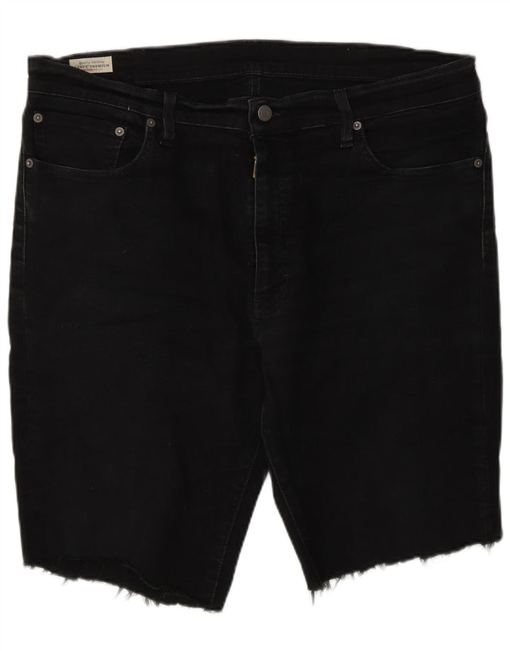 Levi's Herre 511 denimshorts W38 XL Sort bomuld