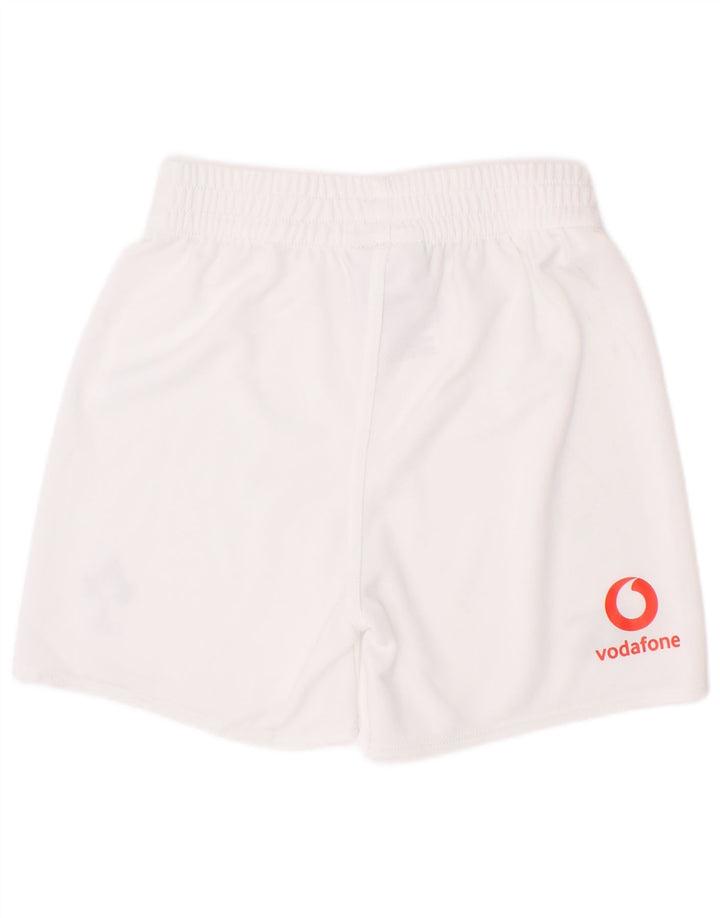 Canterbury Boys IRFU grafiske sportsshorts 3-4 år hvid polyester
