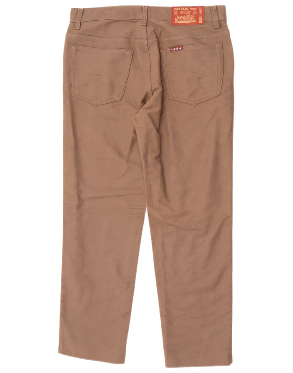 Carrera Herre 700 Lige Casual Bukser IT 50 Large W34 L29 Brun Bomuld