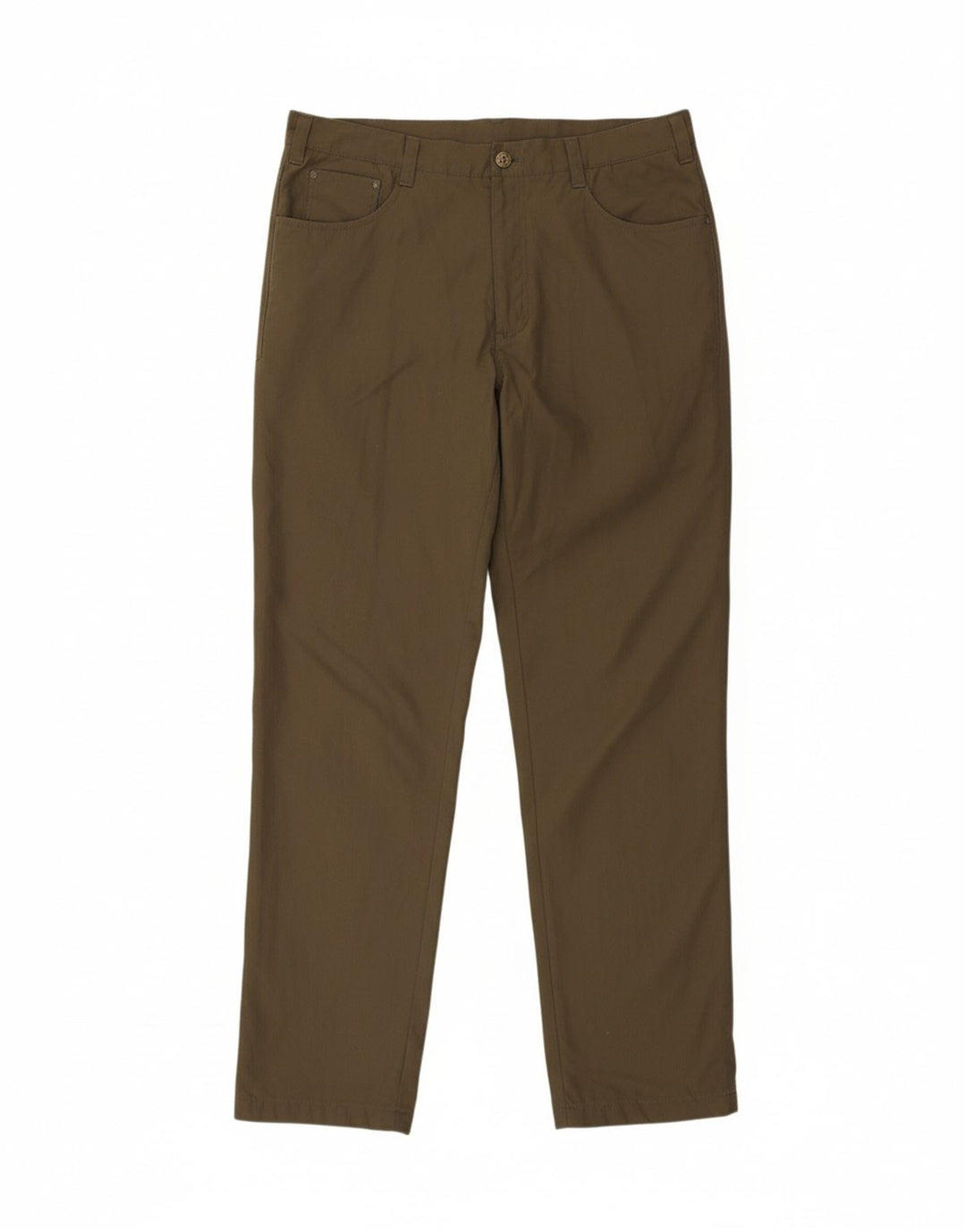 JACK WOLFSKIN Mens Slim Casual Trousers W36 L34 Khaki Polyester
