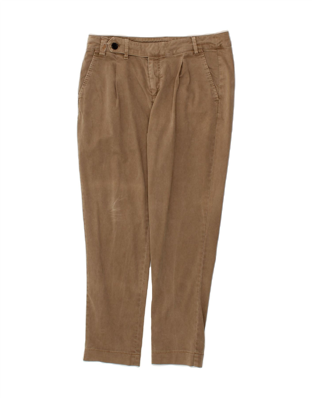 MARLBORO CLASSICS Womens Slim Chino Trousers IT 42 Medium W30 L28 Brown Vintage Marlboro Classics and Second-Hand Marlboro Classics from Messina Hembry 