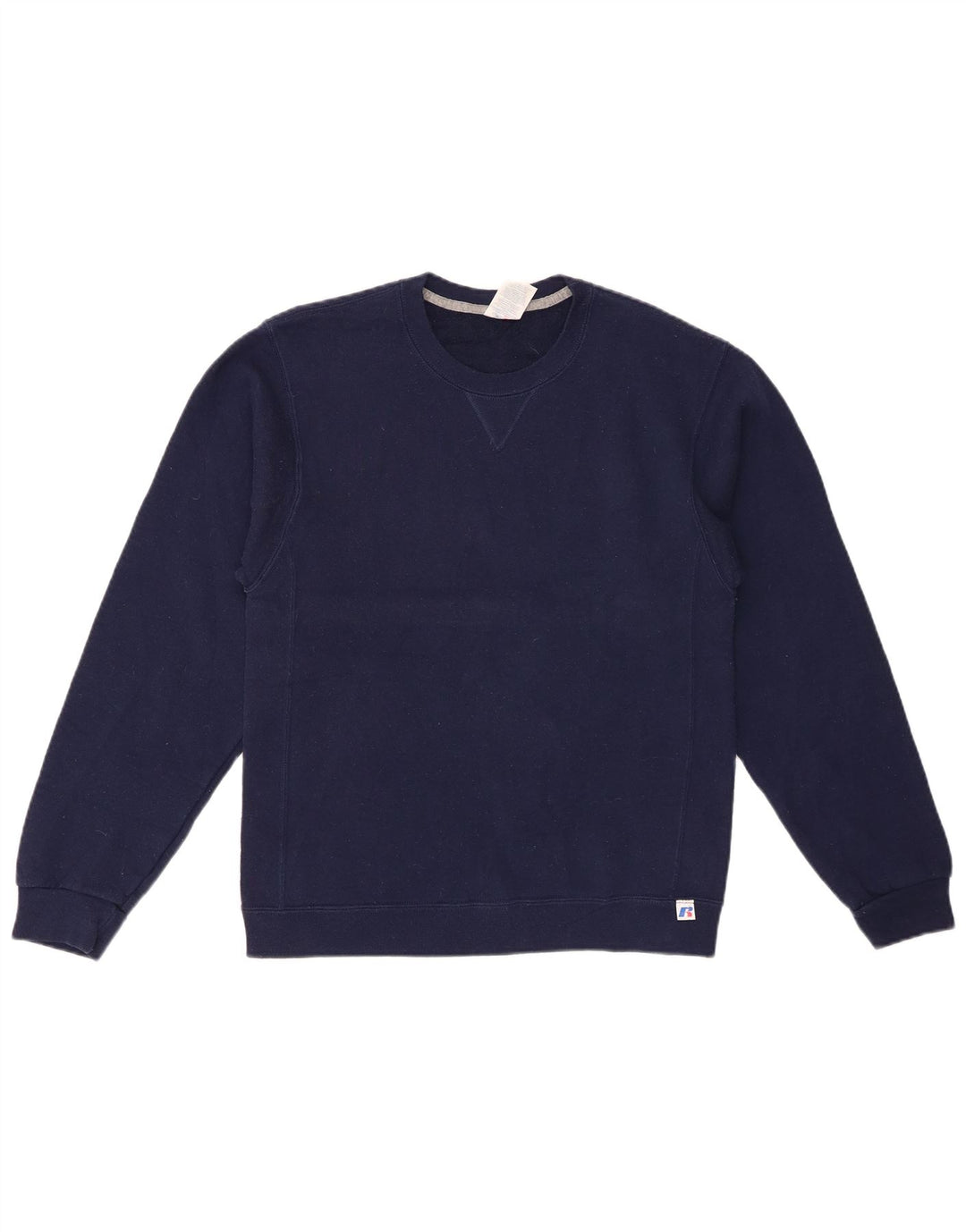 RUSSELL ATHLETIC Herre sweatshirt jumper lille marineblå bomuld