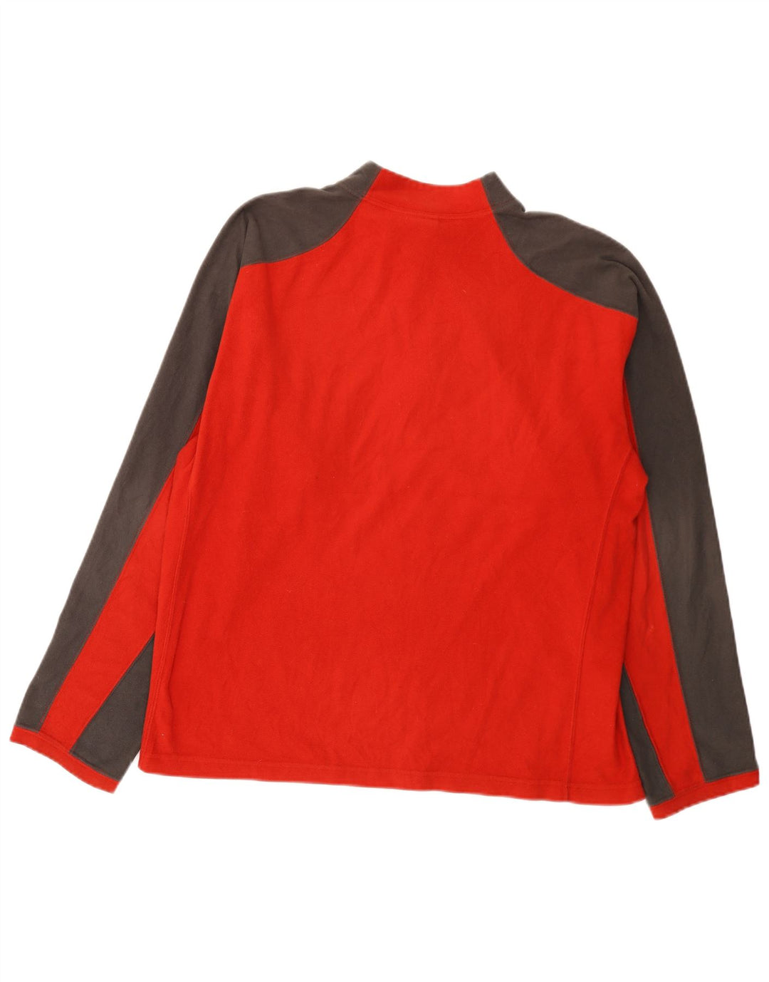 The North Face Herre lynlås-hals Fleece Jumper Large Rød Colourblock Polyester