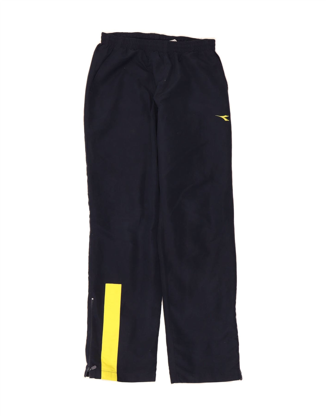 DIADORA Mens Tracksuit Trousers Medium Black Colourblock Polyester Vintage Diadora and Second-Hand Diadora from Messina Hembry 