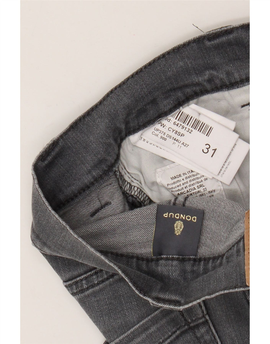 Dondup Dame Skinny Jeans W31 L29 Grå Bomuld