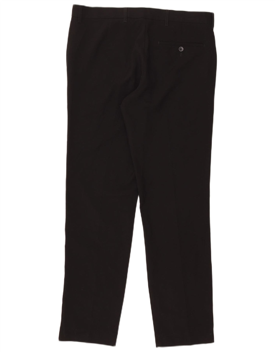 Marks & Spencer Herre Tailored Fit Chino Bukser W34 L31 Sort Polyester