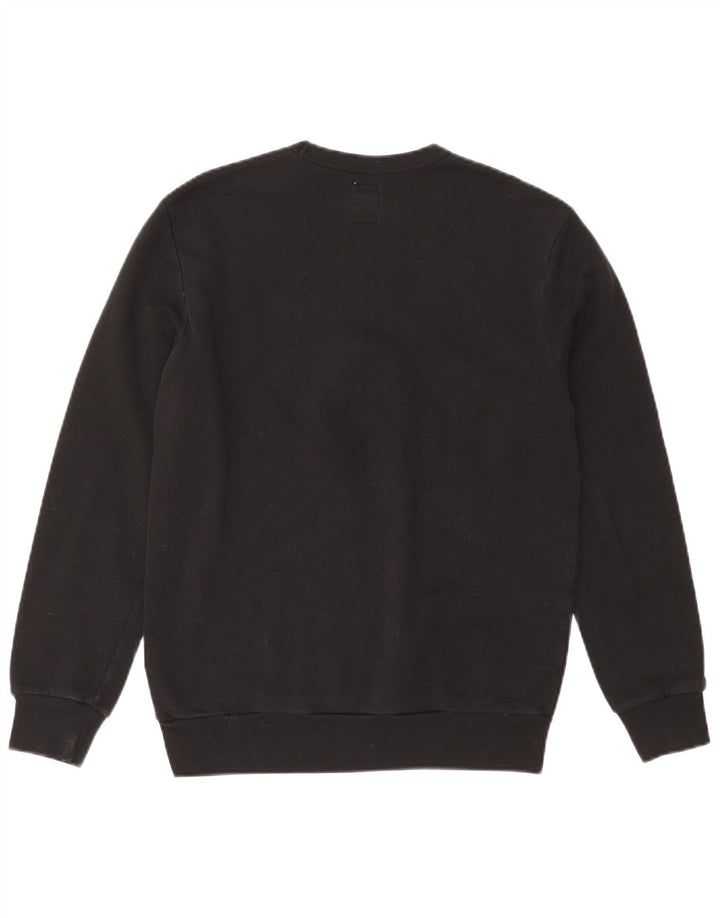 GAP Herre grafisk sweatshirt jumper lille sort bomuld