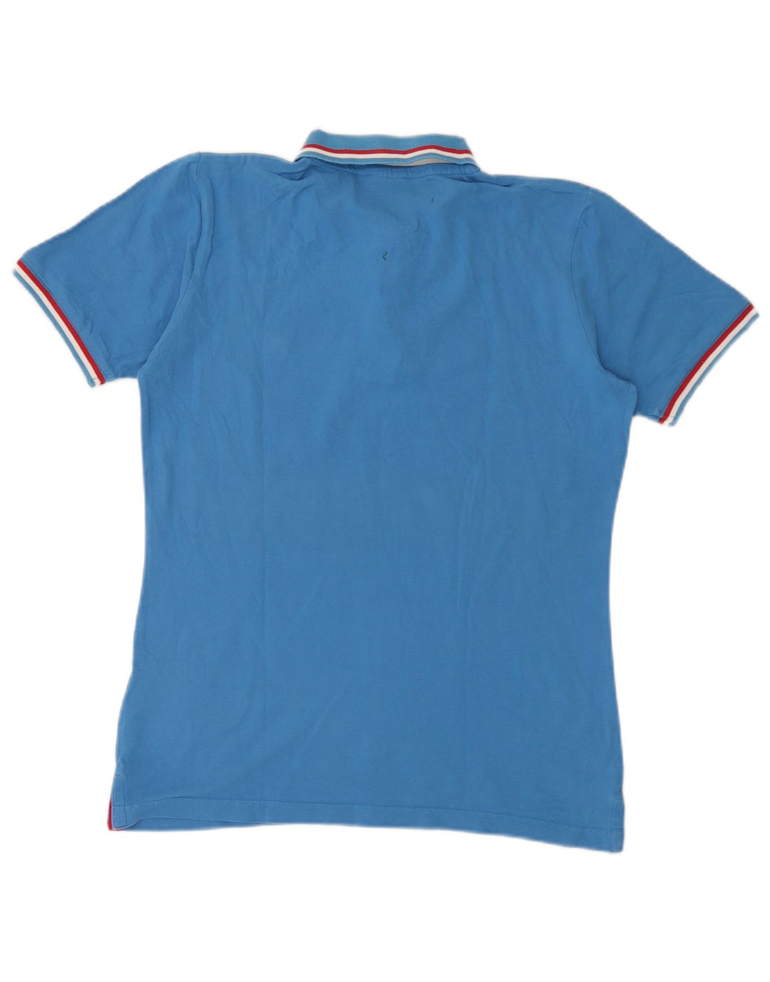 Fila Herre Polo Shirt Lille Blå Stribet