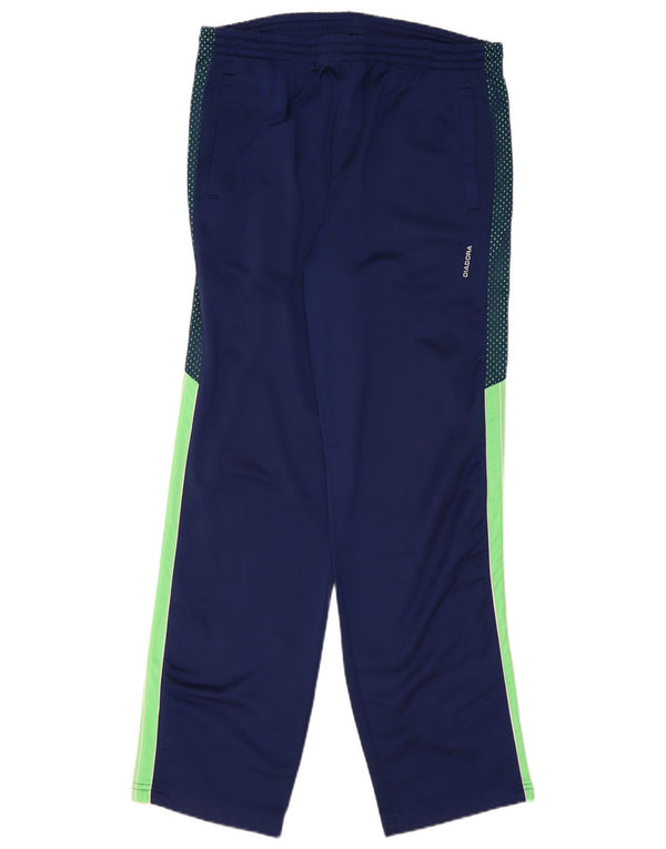 Diadora Mens Tracksuit Trousers UK 40 Medium Navy Blue Colourblock