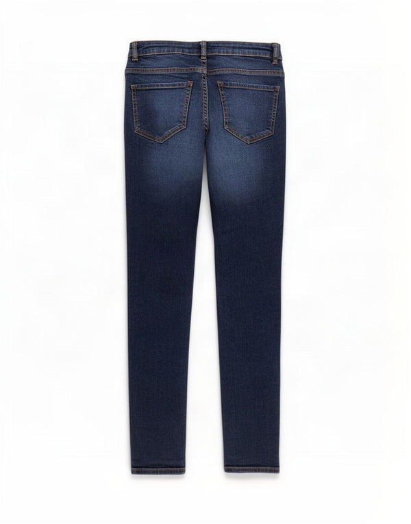 Zara Dame Trafaluc Skinny Jeans EU 36 XS W26 L27 Marineblå Bomuld