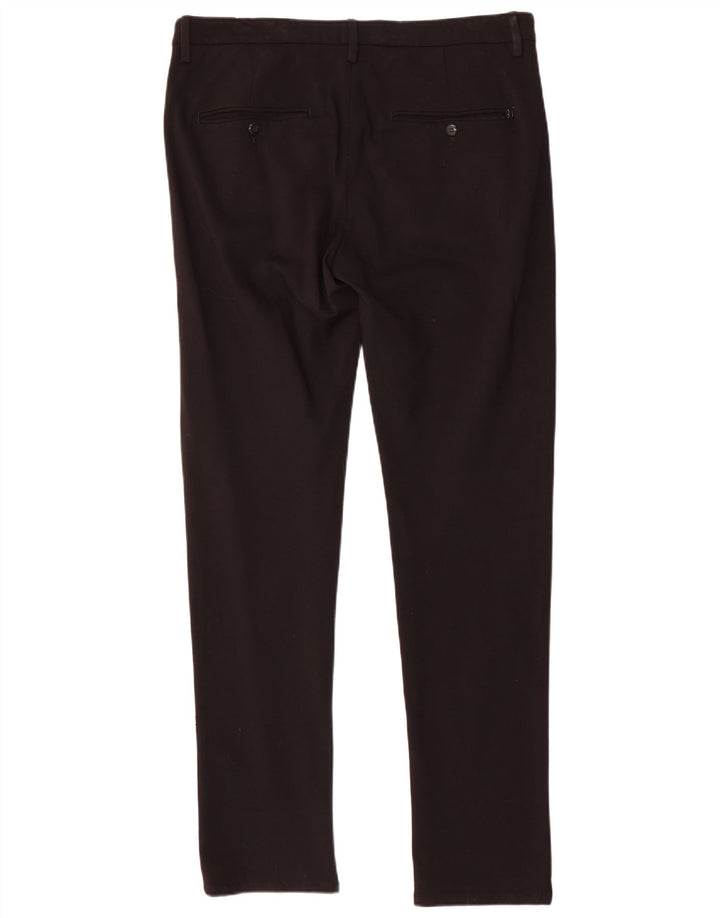Dondup Herre Slim Chino Bukser W36 L34 Sort Viscose